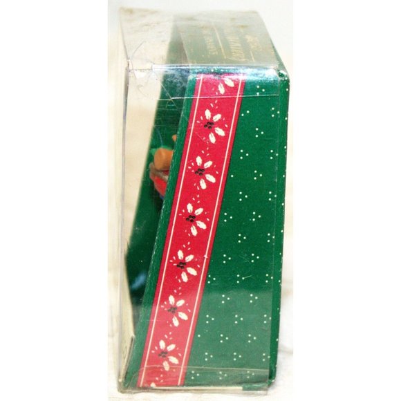 VTG 1989 Enesco Toyland Small Wonder Miniature Ornament Bear Spinning Top 566705 - Picture 5 of 15